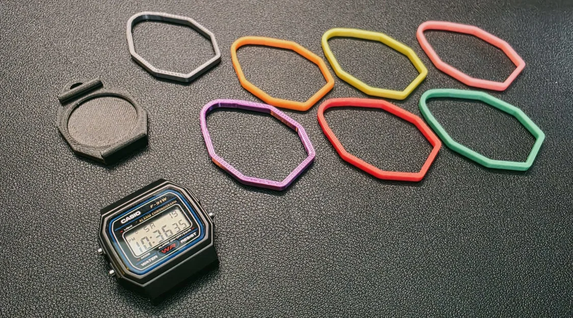 PHỤ KIỆN MÓC KHÓA, ĐỒNG HỒ BỎ TÚI HOẶC TREO TÚI XÁCH CHO CASIO F-91W - Image 4
