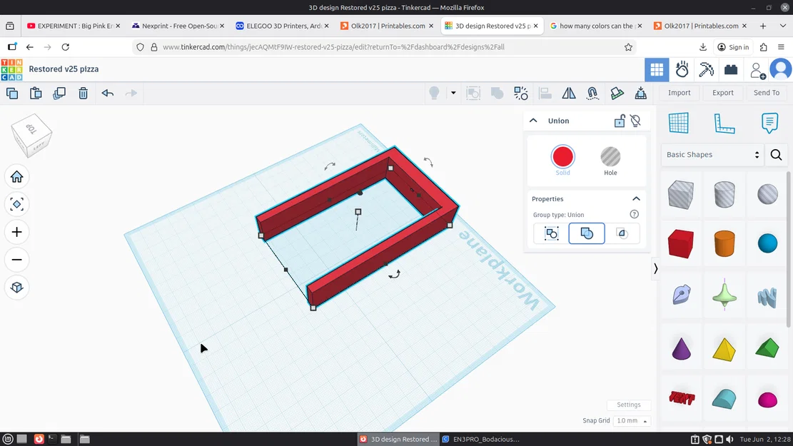 Móc treo đa năng cho mũ và giày (Hat and Shoe Hanger) in 3D - Image 1