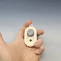 Móc khóa Fidget Haptic Magnetic Slider - Đồ chơi giải tỏa căng thẳng, xoay và trượt cực đã - Thumbnail 2