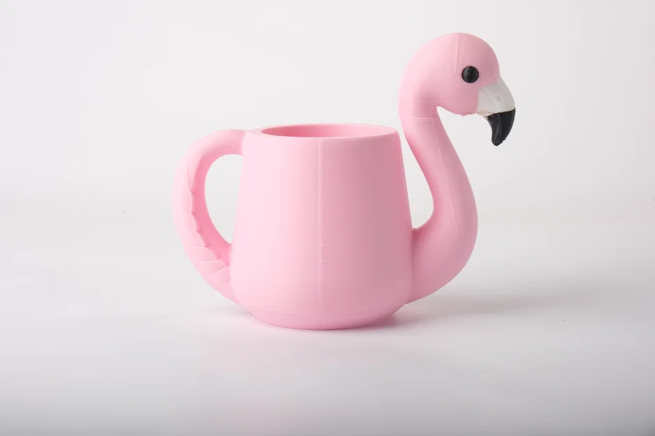 Đồ giữ lon nước hình chim hồng hạc (Flamingo Can Holder) - Image 2