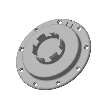 Nắp Chụp Mâm Xe Audi 8D0601165K (147mm) - File In 3D Chi Tiết