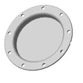 Nắp Chụp Mâm Xe Audi 8D0601165K (147mm) - File In 3D Chi Tiết - Thumbnail 4
