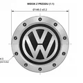 Nắp Chụp Mâm Xe Audi 8D0601165K (147mm) - File In 3D Chi Tiết - Thumbnail 5