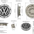 Nắp Chụp Mâm Xe Audi 8D0601165K (147mm) - File In 3D Chi Tiết - Thumbnail 7