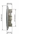 Nắp Chụp Mâm Xe Audi 8D0601165K (147mm) - File In 3D Chi Tiết - Thumbnail 8