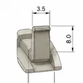 Nắp Chụp Mâm Xe Audi 8D0601165K (147mm) - File In 3D Chi Tiết - Thumbnail 9