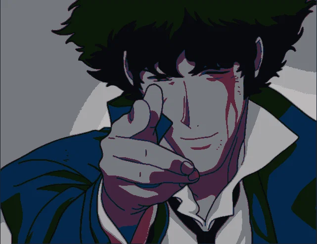 Mô hình nghệ thuật Spike Spiegel từ Cowboy Bebop (Hueforge) - Image 1