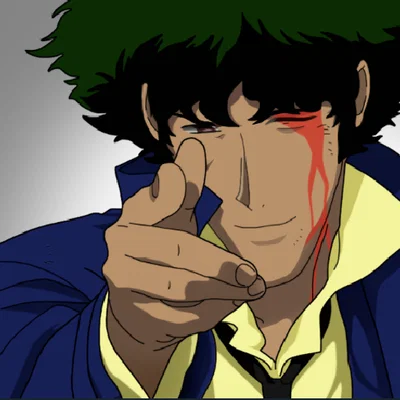 Mô hình nghệ thuật Spike Spiegel từ Cowboy Bebop (Hueforge)