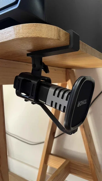 Giá treo micro dưới gầm bàn - Image 1