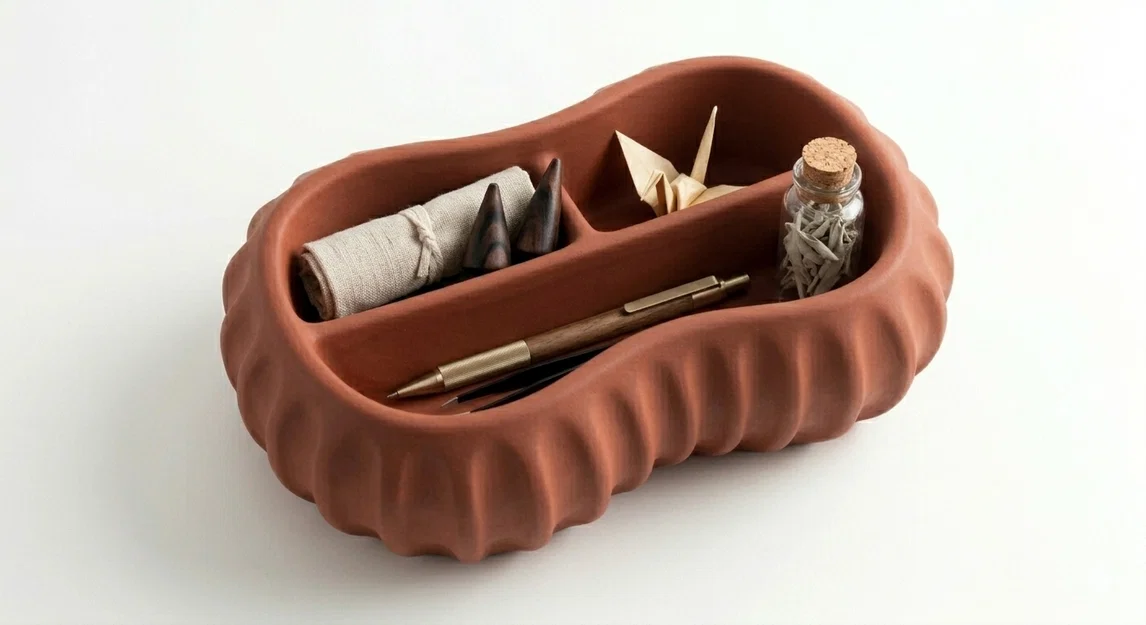 Pumpkin - Japandi Style Organizer (Hũ đựng đồ phong cách tối giản) - Image 2
