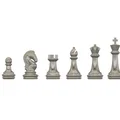 Bộ cờ vua cổ điển kích thước lớn 40mm x 100mm, có thể đổ cát tạo độ nặng - Thumbnail 2