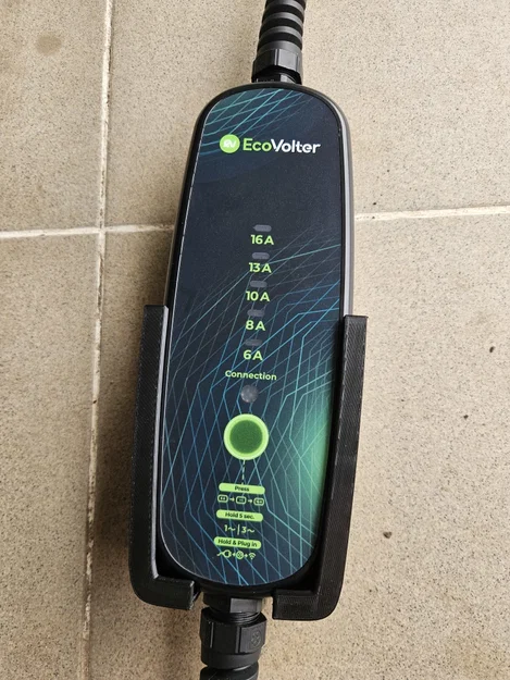 Giá treo tường cho bộ sạc xe điện Ecovolter (EV charger holder) - Image 1
