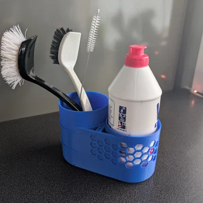 Khay đựng dụng cụ vệ sinh nhà bếp (Dishwasher Organiser) in 3D