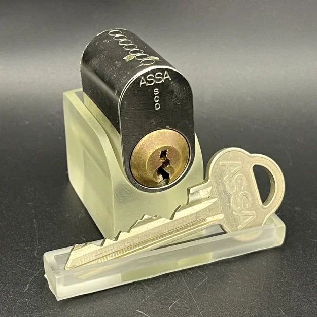 Giá đỡ ổ khóa 7 Pin Oval chuyên dụng cho người chơi Lockpicking - Image 1