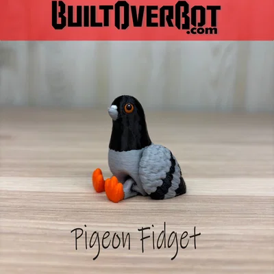 Mô hình chim bồ câu mini linh hoạt (Pigeon Fidget) in 3D