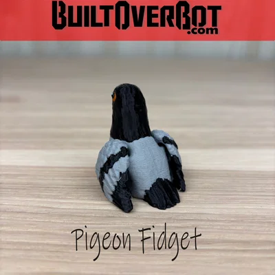Mô hình chim bồ câu mini linh hoạt (Pigeon Fidget) in 3D