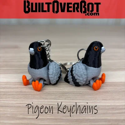 Móc khóa Fidget hình chim bồ câu