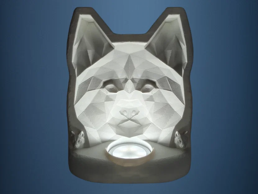 Đèn Chó Low Poly 3D (Low Poly Dog 3D Lamp) - Image 1