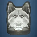 Đèn Chó Low Poly 3D (Low Poly Dog 3D Lamp) - Thumbnail 1
