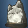 Đèn Chó Low Poly 3D (Low Poly Dog 3D Lamp) - Thumbnail 3
