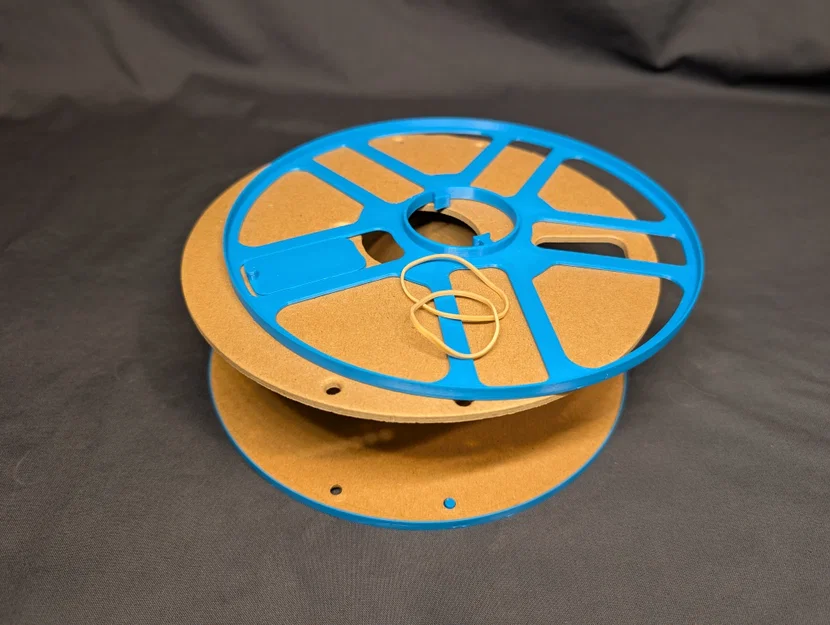 Adapter Bánh Xe Cho Cuộn Nhựa Giấy (Cardboard Spool) In Liền Khối Chống Trượt - Image 2