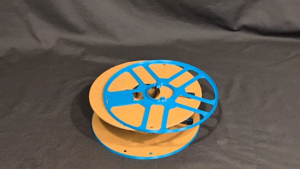 Adapter Bánh Xe Cho Cuộn Nhựa Giấy (Cardboard Spool) In Liền Khối Chống Trượt - Image 3