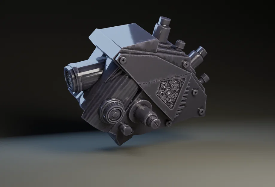 Mô hình 3D Oscillation Overthruster - Buckaroo Banzai chi tiết - Image 1