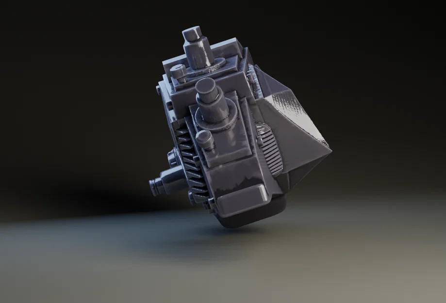 Mô hình 3D Oscillation Overthruster - Buckaroo Banzai chi tiết - Image 2