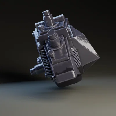 Mô hình 3D Oscillation Overthruster - Buckaroo Banzai chi tiết