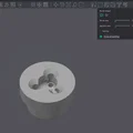 PrintedBTU - Bộ truyền động bi (BTU) in 3D cho Trackball - Thumbnail 2