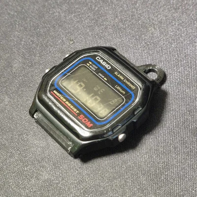 Bản in 3D biến đồng hồ Casio W59 thành móc khóa tiện lợi