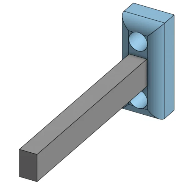 Mẫu chặn cửa (door stopper) đơn giản, bền bỉ tự in 3D tại nhà - Image 1