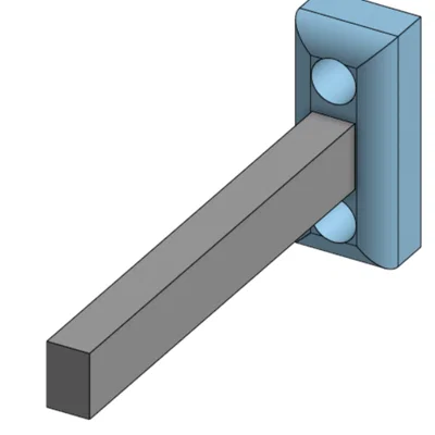 Mẫu chặn cửa (door stopper) đơn giản, bền bỉ tự in 3D tại nhà