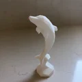 Mô hình chú cá heo Low Poly - Thumbnail 3