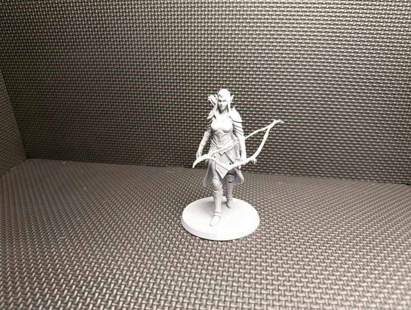 Cung Thủ Tộc Tiên Rừng: Mô Hình Fantasy Mini - Image 2