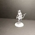 Cung Thủ Tộc Tiên Rừng: Mô Hình Fantasy Mini - Thumbnail 2