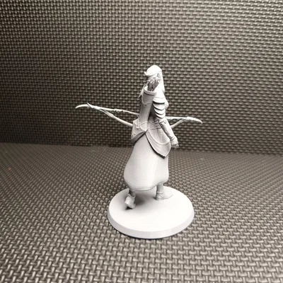 Cung Thủ Tộc Tiên Rừng: Mô Hình Fantasy Mini