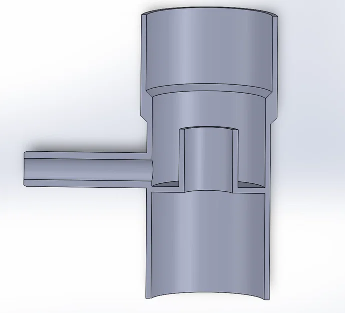 Nhánh chuyển hướng cho ống thoát nước máng xối 100mm - Image 2