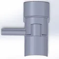 Nhánh chuyển hướng cho ống thoát nước máng xối 100mm - Thumbnail 2