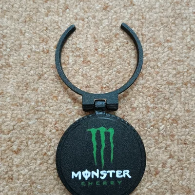 Biểu tượng Monster in 3D trang trí nắp lon (0.33L & 0.5L)