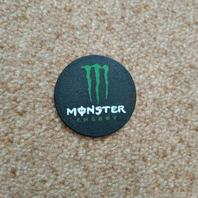 Biểu tượng Monster in 3D trang trí nắp lon (0.33L & 0.5L)