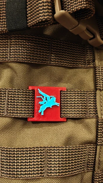 Patch MOLLE đeo balo chủ đề Airborne March - Image 2