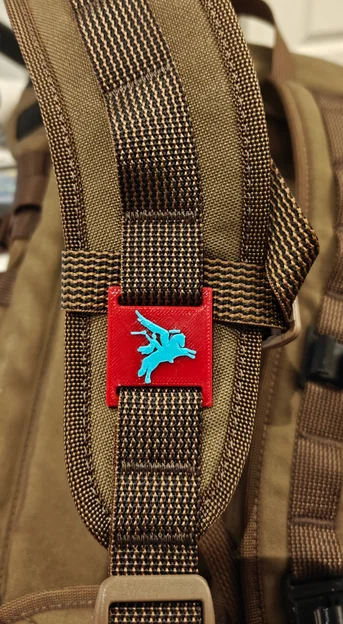 Patch MOLLE đeo balo chủ đề Airborne March - Image 3