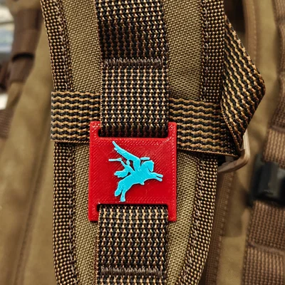 Patch MOLLE đeo balo chủ đề Airborne March
