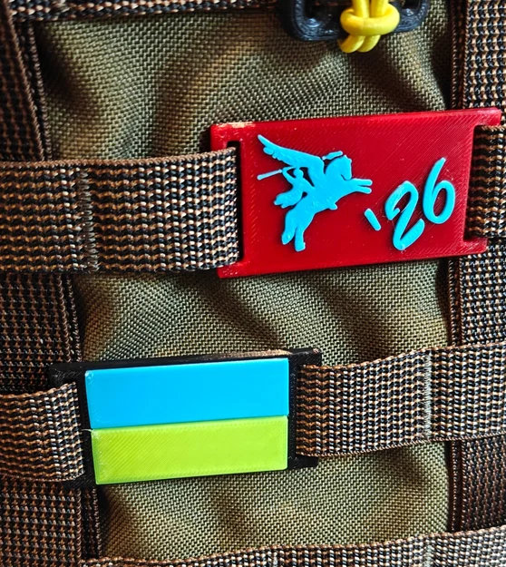 Patch MOLLE đeo balo chủ đề Airborne March - Image 4