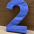 Bộ Chữ Cái và Số 3D Sang Trọng, Không Cần Support - Thumbnail 5