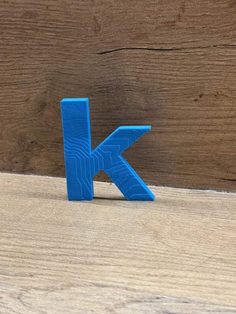 Bộ Chữ Cái và Số 3D Sang Trọng, Không Cần Support - Image 8