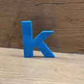 Bộ Chữ Cái và Số 3D Sang Trọng, Không Cần Support - Thumbnail 8