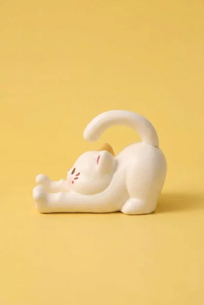 Giá đỡ điện thoại hình chú mèo vươn vai (Stretching Cat Phone Stand) - Image 2