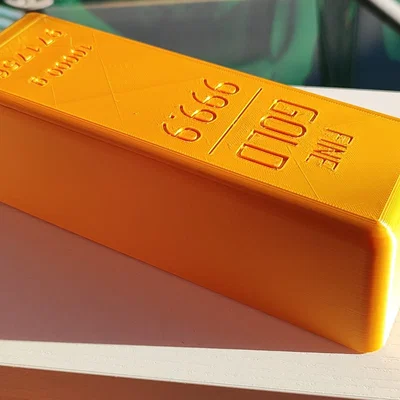 Hộp Đựng Trang Sức Mô Hình Thỏi Vàng Gold Bar Box Độc Đáo